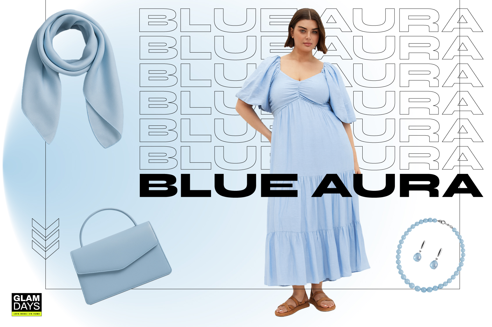 Blue Aura tiene su toque futurista que transmite calma y energía en PV 2025-2026 Blue Aura, tu color de energía y equilibrio emocional