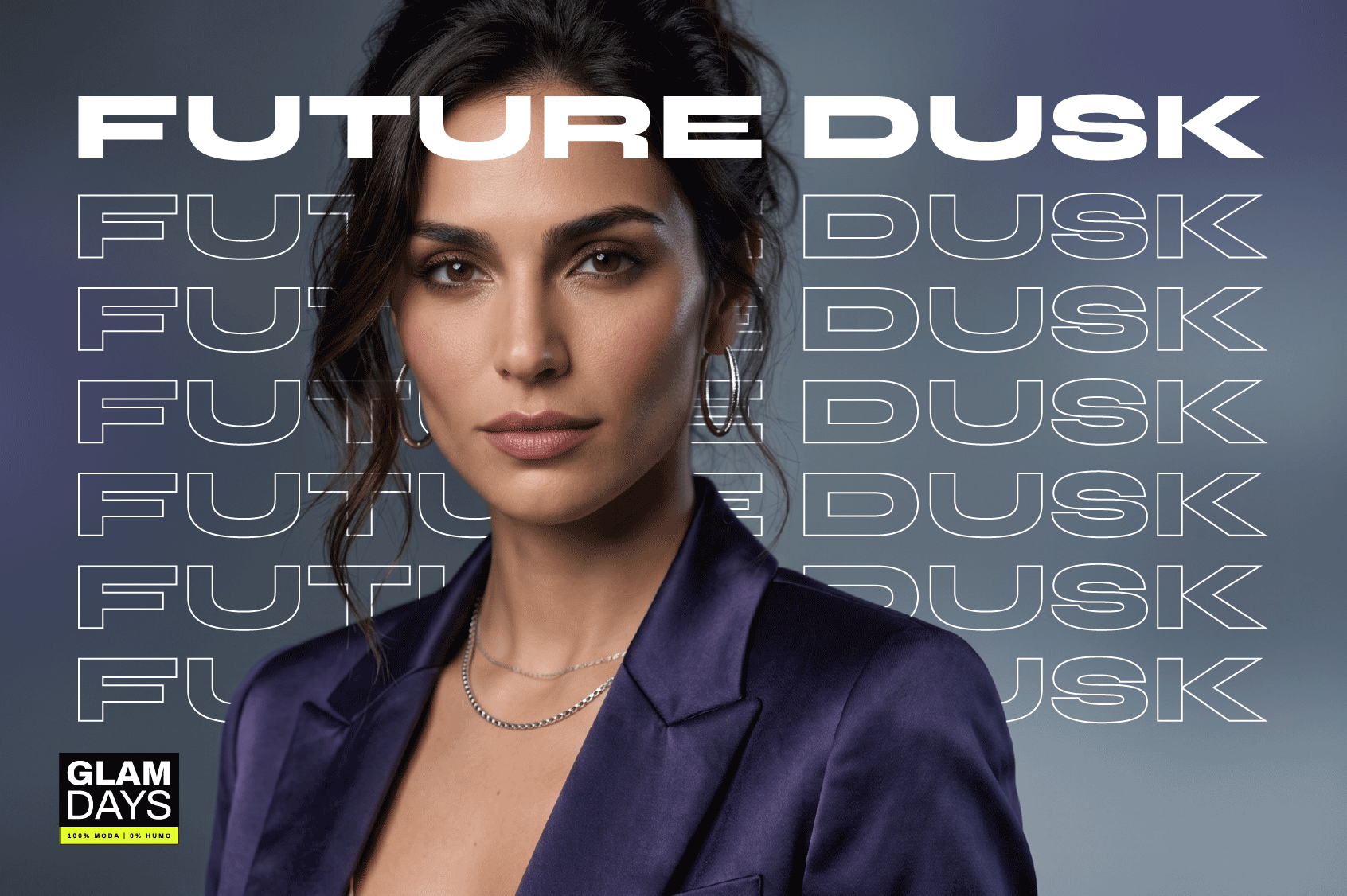 Future Dusk: El primer pulso de la paleta que llega para transformar tu invierno Future Dusk - Azul Crepusculo tendencia en esta temporada