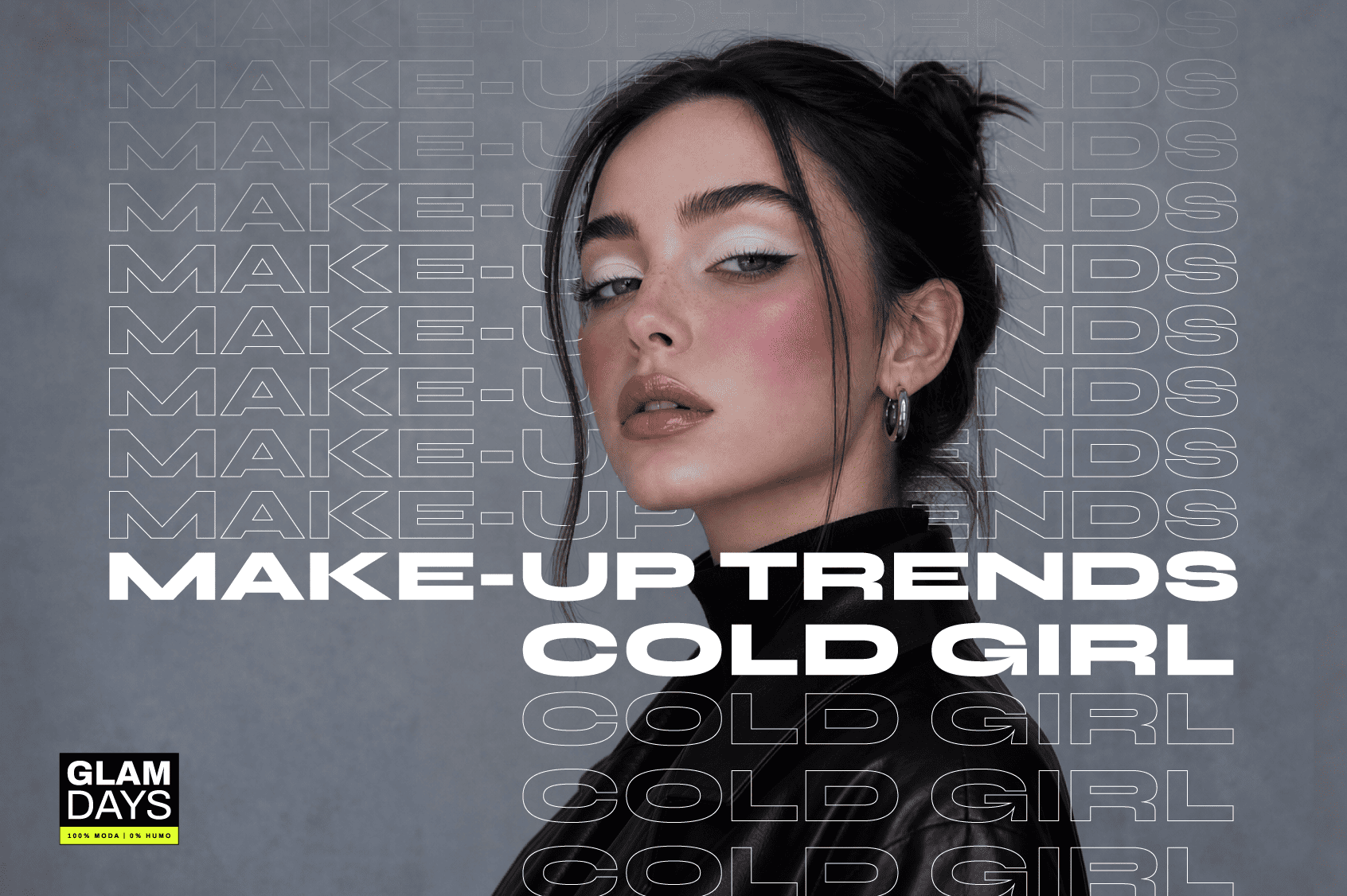 Maquillaje Cold Girl tendencia otoño-invieron 2026 Maquillaje Cold Girl tendencia otoño-invieron 2026