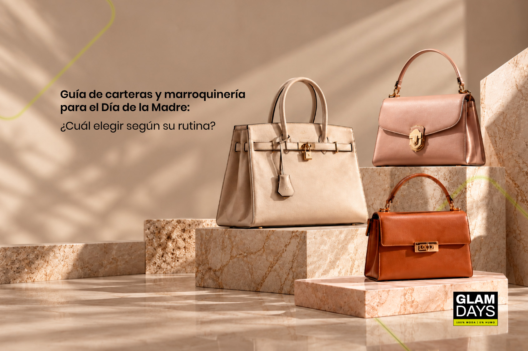 Carteras y marroquinería para elegir según tu rutina