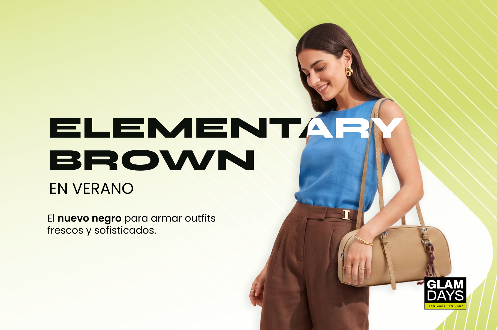Elementary Brown es el nuevo negro para armar outfits frescos y sofisticados Elementary Brown para tus outfits frescos y sofisticados
