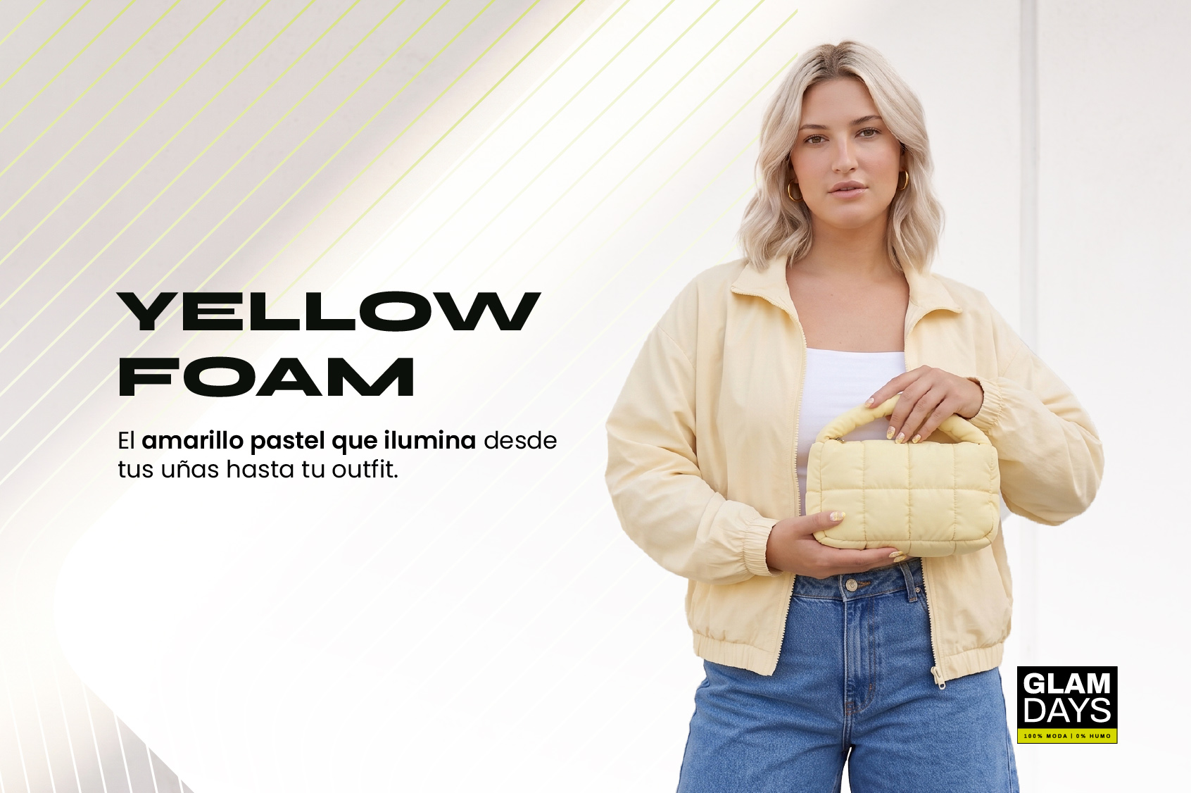 Yellow Foam: El amarillo pastel que ilumina desde tus uñas
